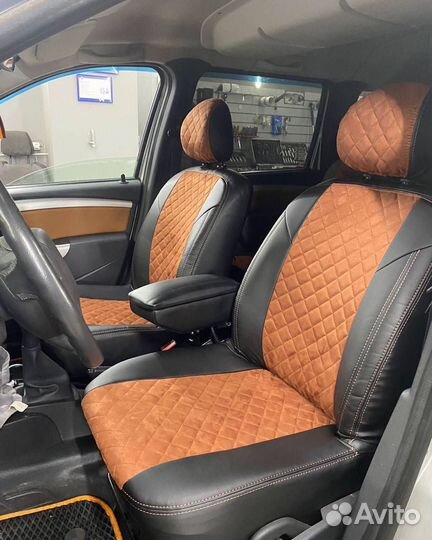 Авточехлы из экокожи LADA Vesta от Автопилот