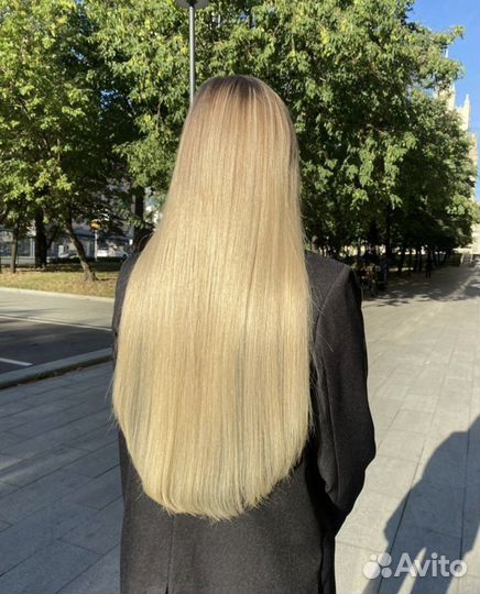 Наращивание волос нано