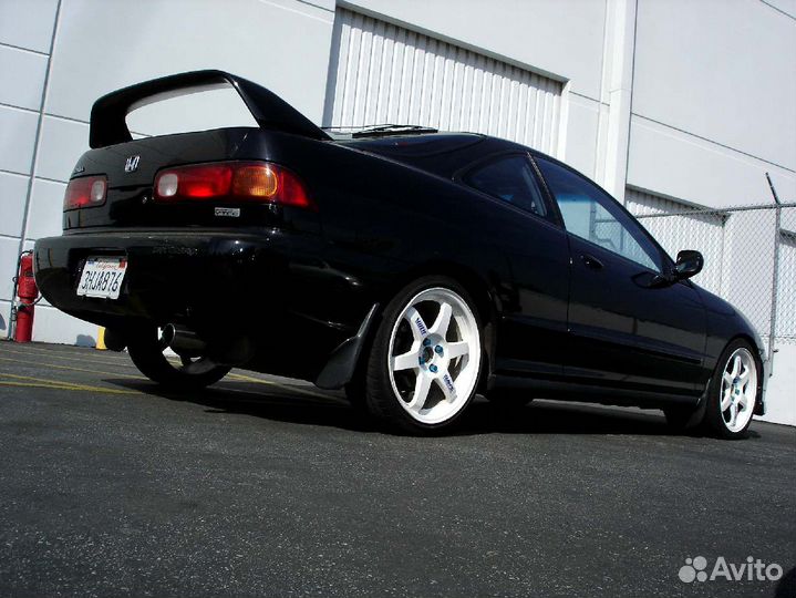 Наклейки ремонтные Rays Volk TE37 синие, чёрные