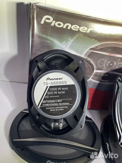 Динамики Pioneer 6х9 овалы новые