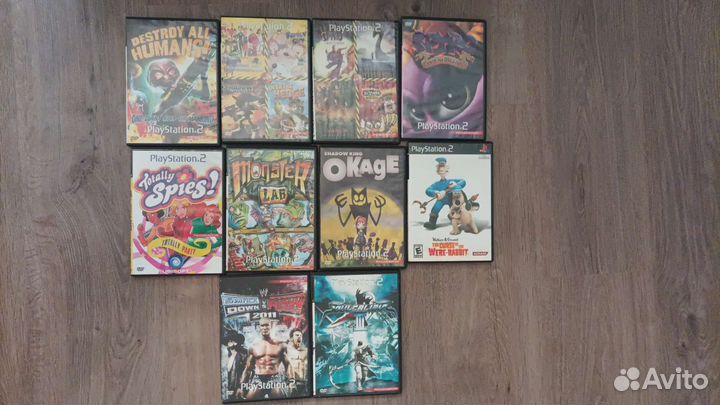 Игровые диски на PS2