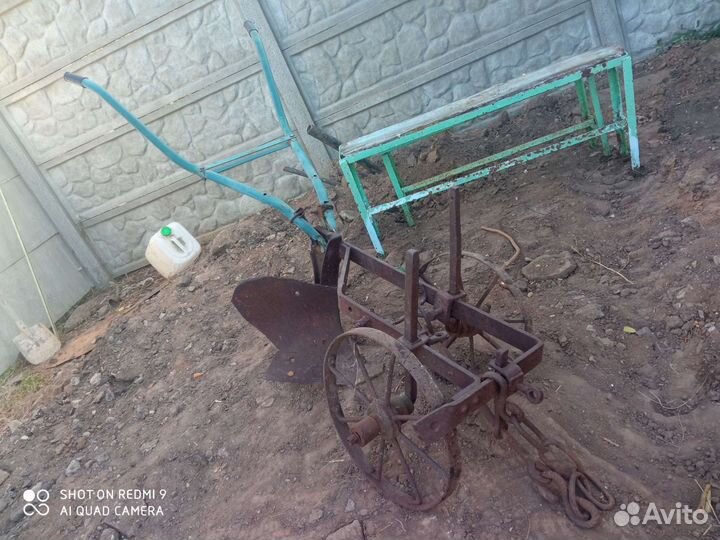 Плуг конный