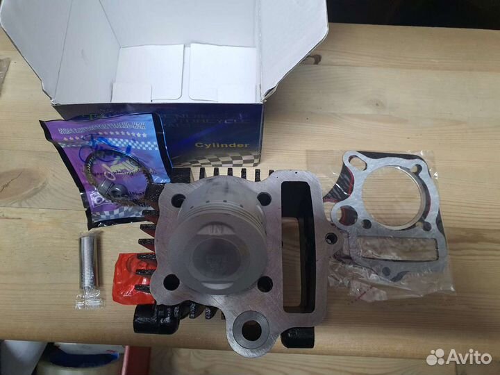 Поршневая Альфа-Дельта Тюнинг с 50-70 кубов на 82