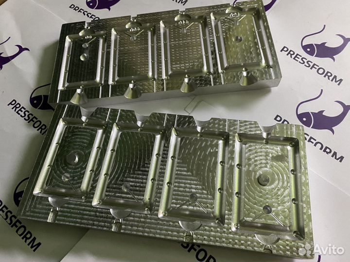 Форма чпу для литья грузил (Рамка - прямоугольник)