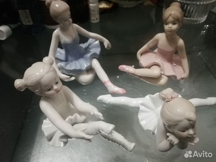 Фарфоровые статуэтки балерина