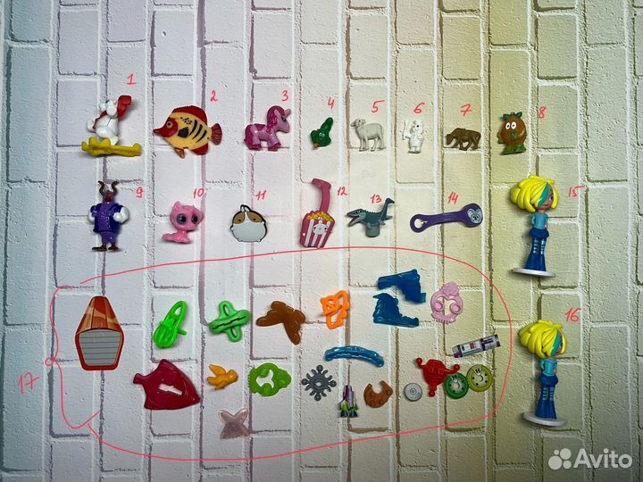 Киндер фигурки игрушки