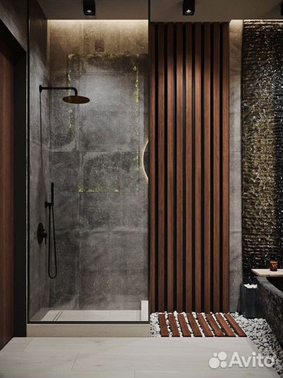 Установка декоративных реек