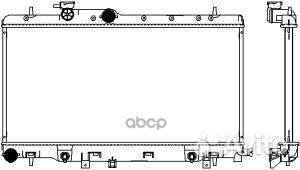 Радиатор сист. охл. subaru legacy 2.0 1999 - 2003