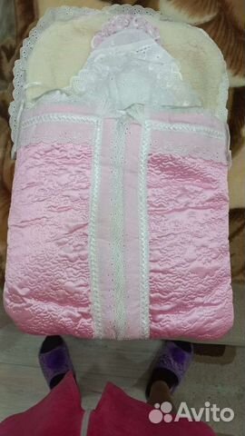 Конверт на выписку для девочки