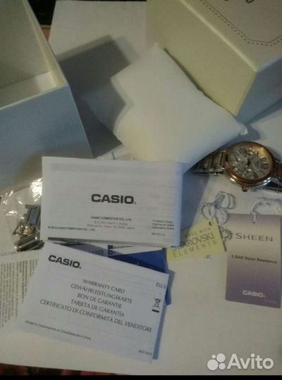 Часы casio sheen