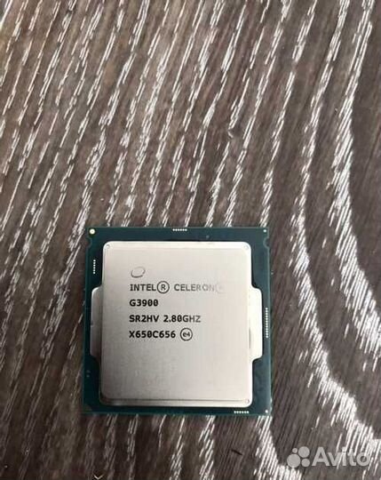 Процессор Intel Celeron G3900 LGA1151, 2 x 2800 мг