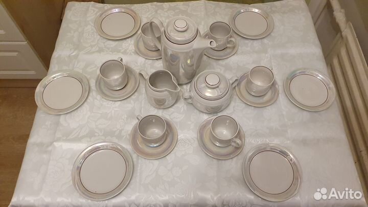 Кофейный сервиз на 6 персон (Минский ффз)