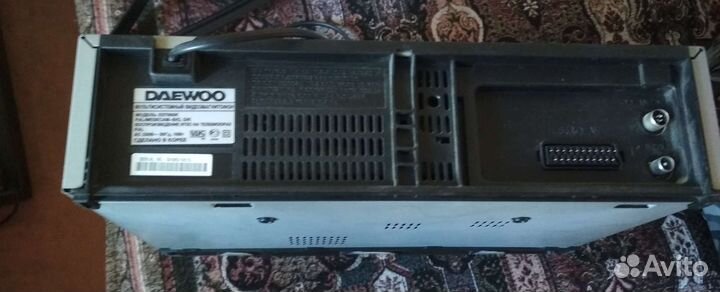 Видео магнитофон daewoo