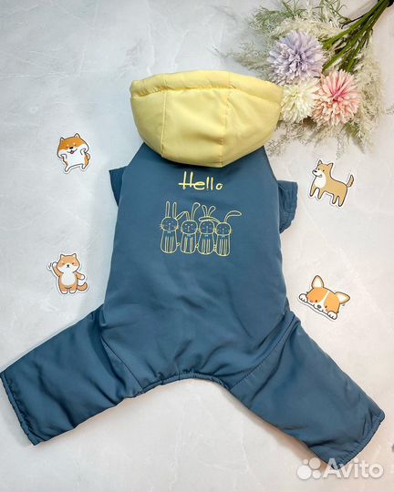 Демисезонные комбинезоны для собак (L-XXL)