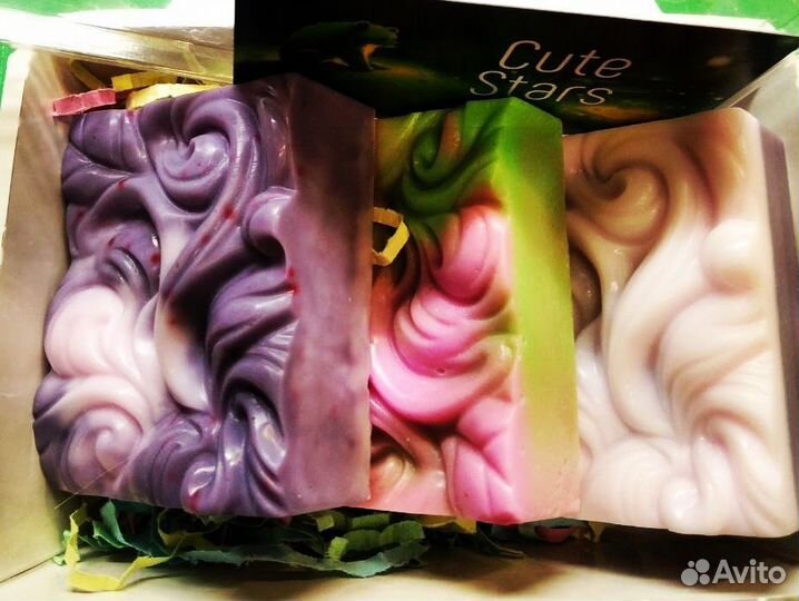 Мыло ручной работы набор с микшками