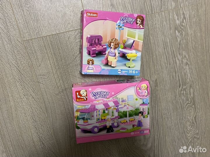 Конструктор Lego sluban 2 шт