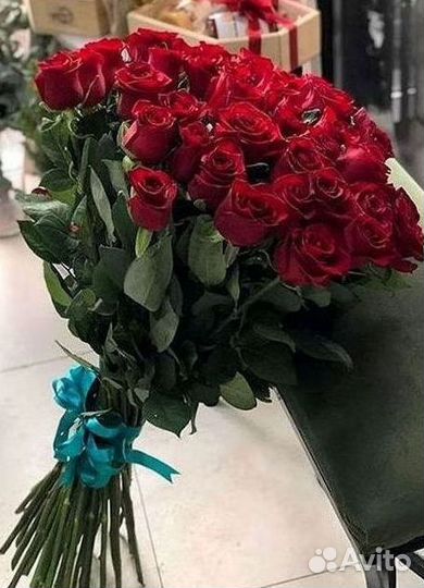 Высокие розы 150 160 170 180 190см доставка Москва
