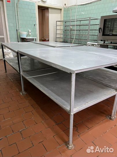 Столы разделочные металлические
