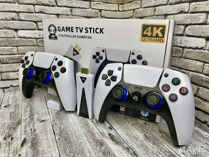 Игровая приставка 64G 10000+ игр встроенный смарт