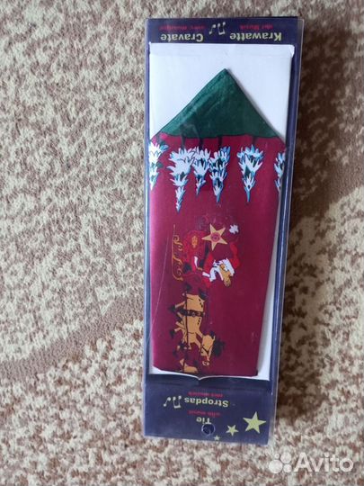 Галстуки новогодние