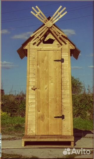 Уличный туалет домик с установкой пфт 996