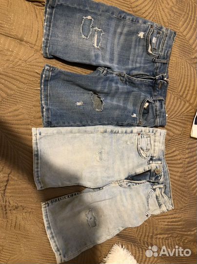 Джинсовые шорты zara для мальчика