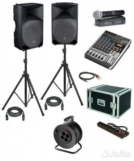 Аренда музыкальная аппаратура Колонки проектор