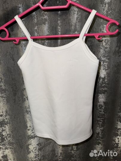 Майка женская белая