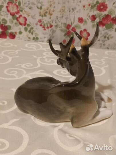 Фарфоровые статуэтки СССР лось