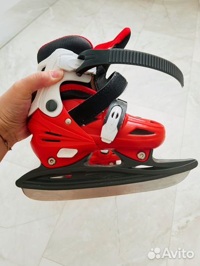 Коньки фигурные детские раздвижные
