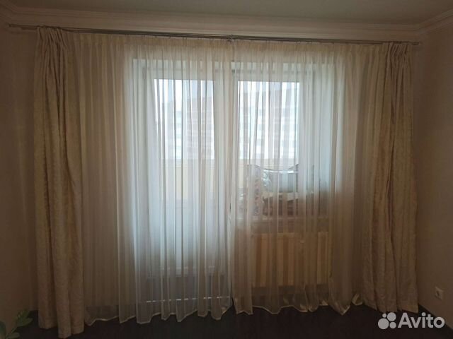 Шторы и тюль бу
