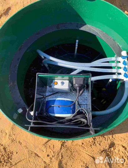 Установка канализации септик под ключ Итал