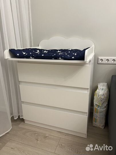 Пеленальная доска на комод