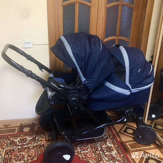 Коляска для двойни Tutis Duo Terra Zippy 3в1