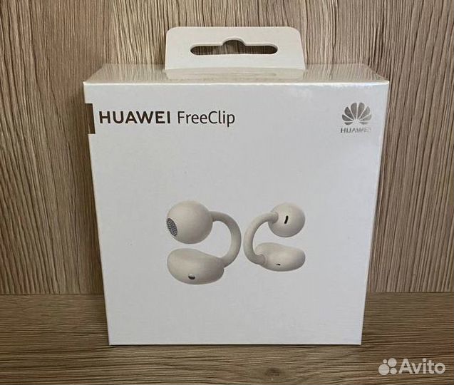 Беспроводные наушники huawei FreeClip Beige