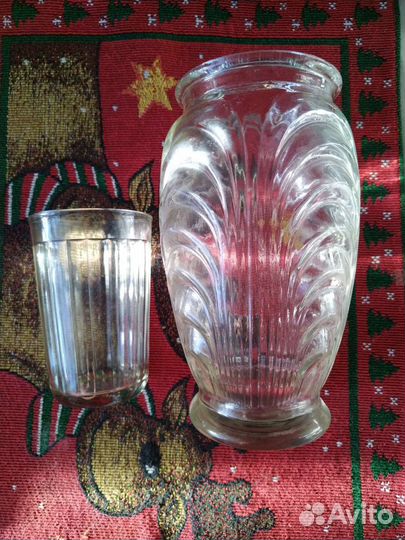 Вазы хрусталь стекло фужер кружка