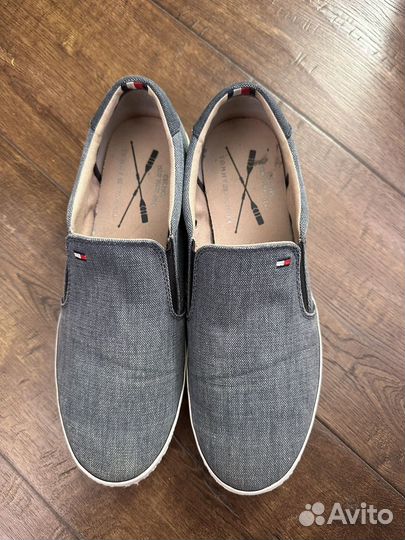 Слипоны мужские tommy hilfiger