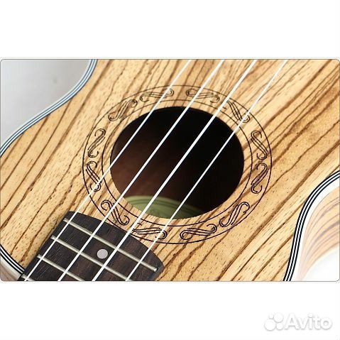 Укулеле тенор Alina UK-Zebra26 EQ, чехол в комплек