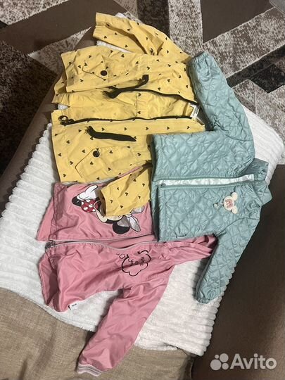 Весенние осенние куртки детские