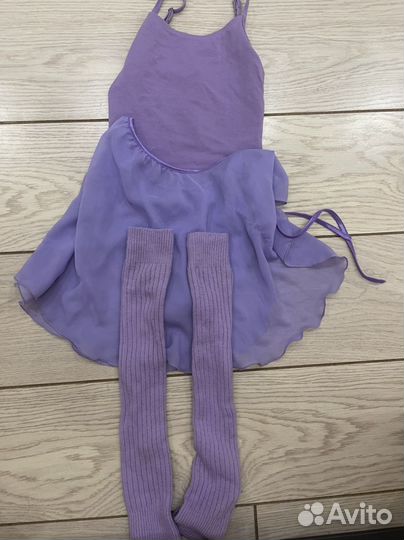 Купальник гимнастический Лил Балерин юбка и гетры