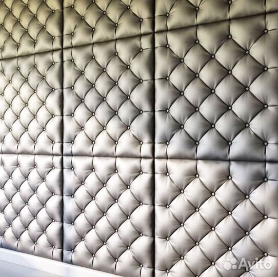 Мягкие стеновые панели, кровати, изголовья