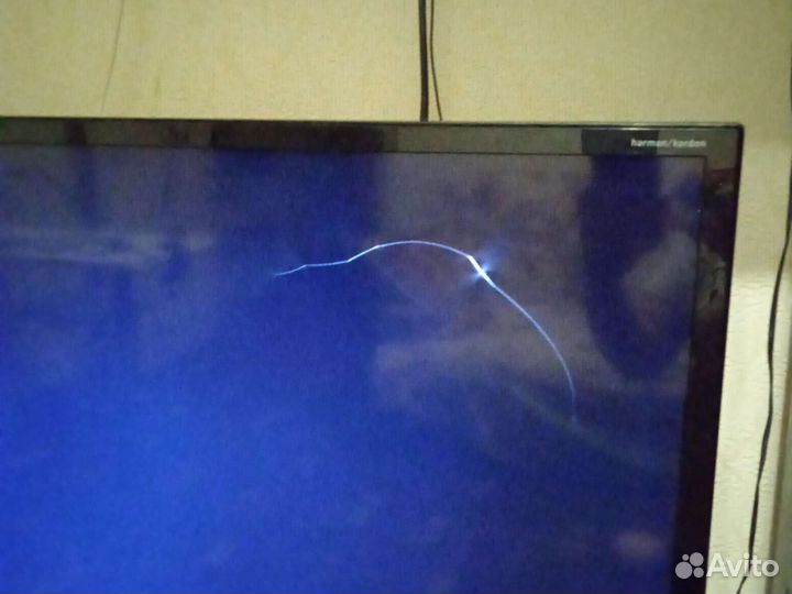 Телевизор sharp aquos с разбитым экраном