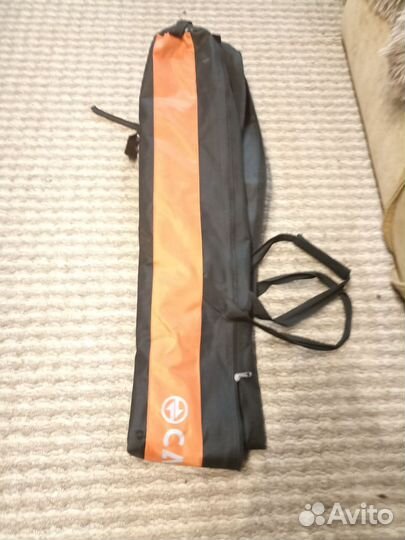 Лыжи,чехол и лыжные палки