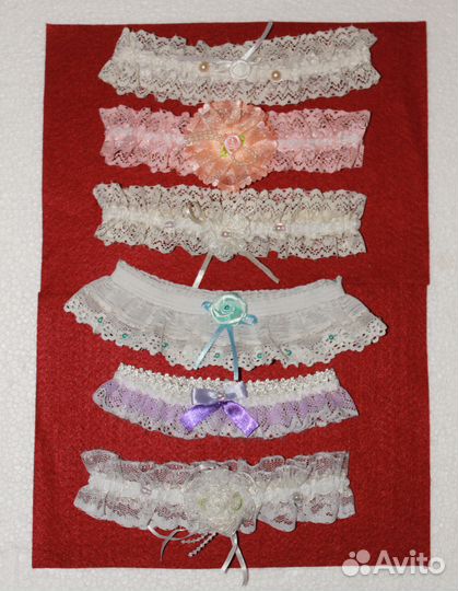 Свадебные подвязки для невесты