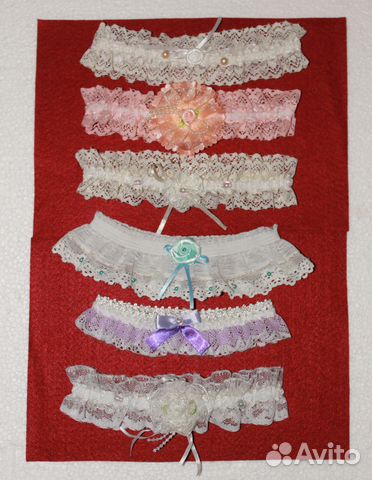 Свадебные подвязки для невесты