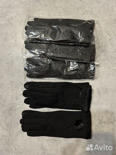 Перчатки женские и мужские новые