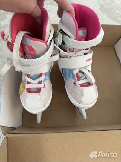 Коньки детские раздвижные nordway