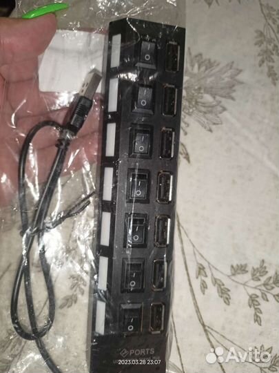 Разветвитель на семь USB