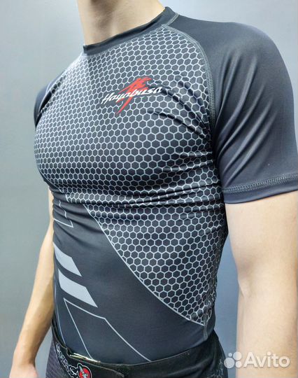 Рашгард с коротким рукавом Hayabusa соты