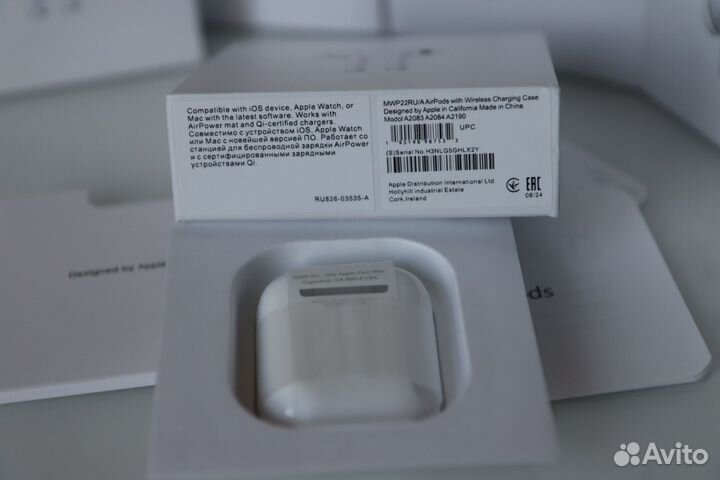 Наушники Apple Airpods 2